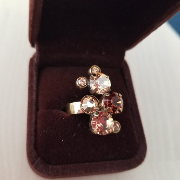 Brand New -Dazzling Swarovski Crystal Rings: The Perfect Gift for Every Occasion - Picture 3 of 16